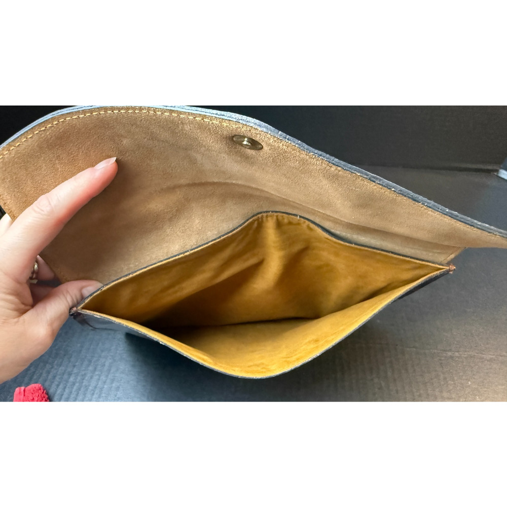 PATRICIA NASH Countryside Leather Pouch Clutch iPad Mini Tablet Case - Picture 7 of 13